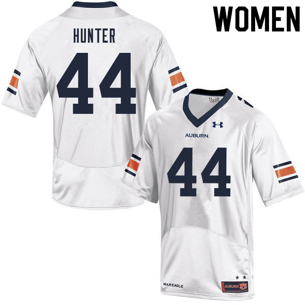 Women #44 Lee Hunter Auburn Tigers College Football Jerseys Sale-White - Click Image to Close